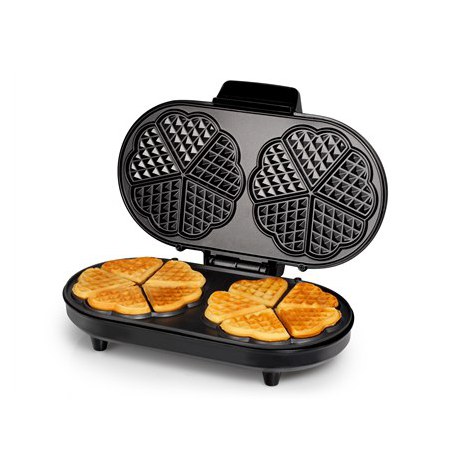 Tristar | WF-2120 | Waffle maker | 1200 W | Number of pastry 10 | Heart shaped | Black - 4